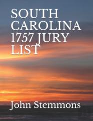 South Carolina 1757 Jury List