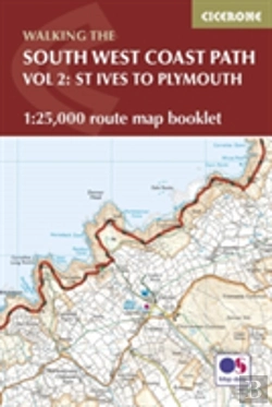 Bertrand.pt - South West Coast Path Map Booklet - Vol 2: St Ives To Plymouth