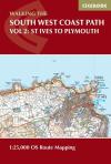 South West Coast Path Map Booklet - Vol 2: St Ives To Plymouth