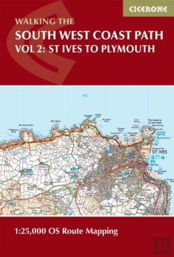 Bertrand.pt - South West Coast Path Map Booklet - Vol 2: St Ives To Plymouth