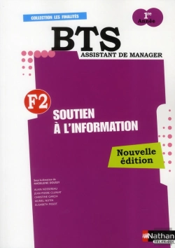 Bertrand.pt - Soutien A L'Information Bts 1 Assistant De Manager - Finalite 2 (Les Finalites)  -  Eleve - 2011