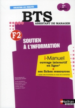 Bertrand.pt - Soutien A L'Information Bts 1 Finalite 2 Licence Numerique Eleve I-Manuel+ Fiches Ressources
