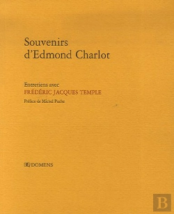 Bertrand.pt - Souvenirs D'Edmond Charlot ; Entretiens Avec Frédéric Jacques Temple