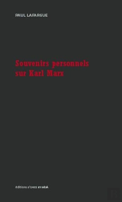 Bertrand.pt - Souvenirs Personnels Sur Karl Marx