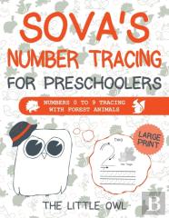 Sova'S Number Tracing For Preschoolers