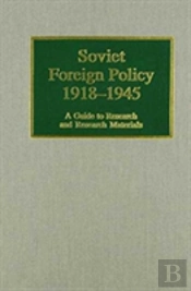 Soviet Foreign Policy, 1918-45