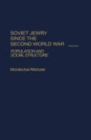 Soviet Jewry Since The Second World War
