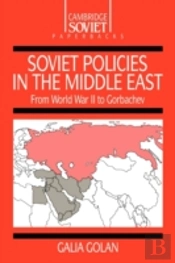 Soviet Policies In The Middle East