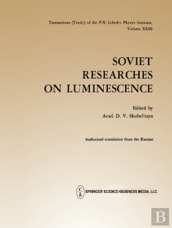 Bertrand.pt - Soviet Researches On Luminescence
