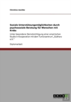Bertrand.pt - Soziale Unterstatzungsmaã‚Â¶Glichkeiten Durch Psychosoziale Beratung Far Menschen Mit Krebs