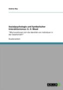 Sozialpsychologie Und Symbolischer Interaktionismus