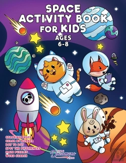 Bertrand.pt - Space Activity Book For Kids Ages 6-8