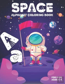 Bertrand.pt - Space Alphabet Coloring Book For Kids Ages 4-8