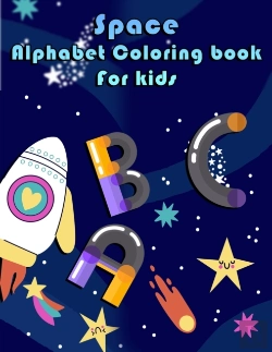 Bertrand.pt - Space Alphabet Coloring Book For Kids