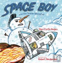 Space Boy And The Snow Monster