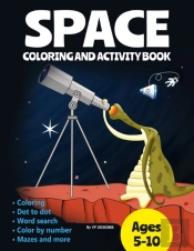 Space Coloring And Activity Book