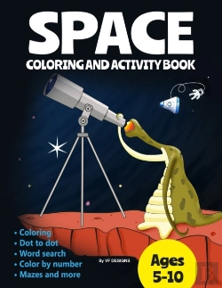 Bertrand.pt - Space Coloring And Activity Book