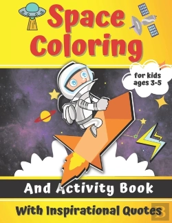 Bertrand.pt - Space Coloring And Activity Book For Kids Ages 3-5