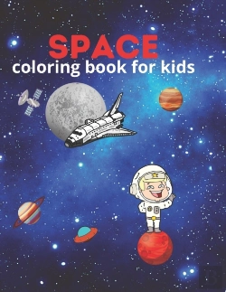 Bertrand.pt - Space Coloring Book For Kids Ages 3-8