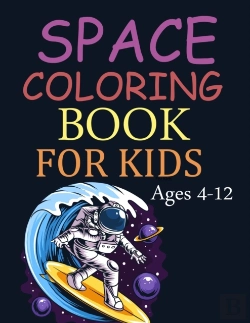 Bertrand.pt - Space Coloring Book For Kids Ages 4-12