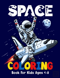 Bertrand.pt - Space Coloring Book For Kids Ages 4-8