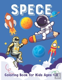 Bertrand.pt - Space Coloring Book For Kids Ages 4-8