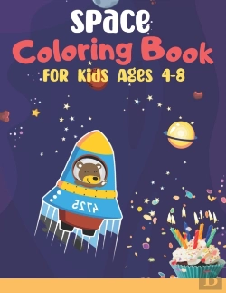 Bertrand.pt - Space Coloring Book For Kids Ages 4-8