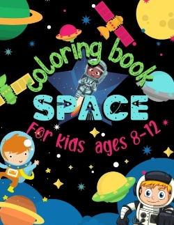 Bertrand.pt - Space Coloring Book For Kids Ages 8-12