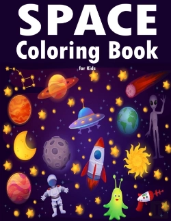 Bertrand.pt - Space Coloring Book For Kids