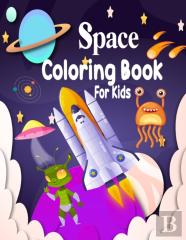 Space Coloring Book For Kids