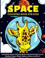 Space Coloring Book For Kids