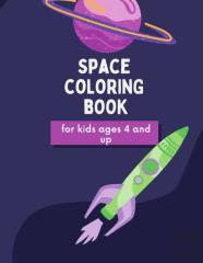 Space Coloring Book