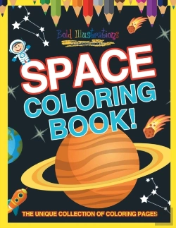 Bertrand.pt - Space Coloring Book! The Unique Collection Of Coloring Pages
