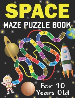 Bertrand.pt - Space Maze Puzzle Book For 10 Years Old