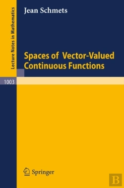 Bertrand.pt - Spaces Of Vector-Valued Continuous Functions