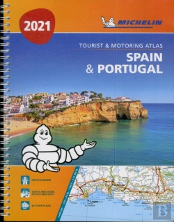 Bertrand.pt - Spain & Portugal 2021 - Tourist And Motoring Atlas (A4-Spiral)
