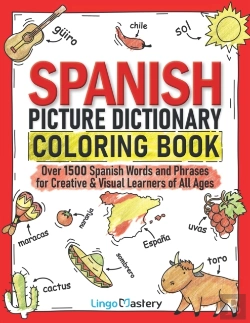 Bertrand.pt - Spanish Picture Dictionary Coloring Book