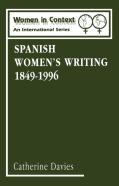 Spanish Women'S Writing, 1849-1990