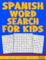 Spanish Word Search For Kids