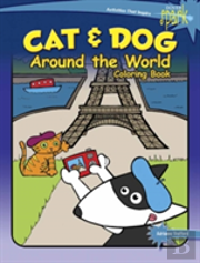 Spark Cat & Dog Around The World Coloring Book