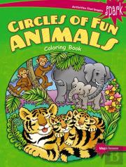 Spark Circles Of Fun Animals Coloring Book