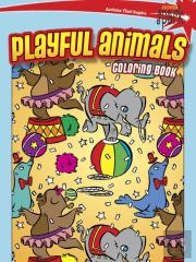Spark Playful Animals Coloring Book