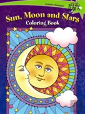 Spark -- Sun, Moon And Stars Coloring Book