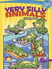 Spark Very Silly Animals Coloring Book