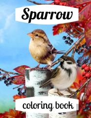 Sparrow Coloring Book
