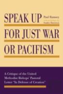 Speak Up For Just War Or Pacifism