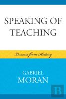 Speaking Of Teaching