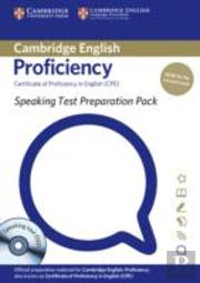 Speaking Test Preparation Pack For Cambridge English Proficiency For Updated Exam With Dvd