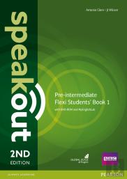 Speakout Pre-Intermediate 2nd Edition Flexi Students' Book 1 With Myenglishlab Pack
