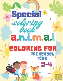 Bertrand.pt - Special Coloring Book Animal Coloring For Preschool Kids 2-4